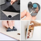 Halı Kilim Koltuk Örtüsü Sabitleyici Cırt 30 Adet Kaydırmaz Kendinden Yapışkanlı Cırt thumbnail 7