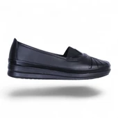 Florya 259 Siyah Kadı Babet Ayakkabı thumbnail 2