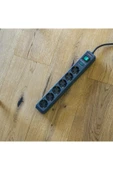 Brennenstuhl Eco Line Serisi 6 Soketli 1.5 Metre 13.500 mAh Akım Korumalı Priz Uzatma Kablosu Antrasit thumbnail 1