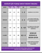 Yılbaşı Kedi Kıyafeti Snow Ball Kırmızı Polar | Kapüşonlu Noel Kedi Kostümü | Kurabiye Temalı thumbnail 3