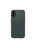 Spigen iPhone 16 Plus ile Uyumlu Kılıf Liquid Air Abyss Green thumbnail 1