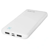 S-link Ip-g12n 10.000mah Microusb + Type-c Beyaz Taşınabilir Pil Şarj Cihazı Powerbank thumbnail 1
