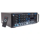 Magicvoice Mv-550 2x100 Watt Usb-sd-bluetooth- Balans Trafosuz Ses Mixer thumbnail 1