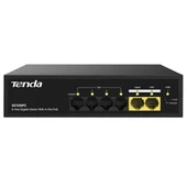 Tenda S106pc 6-portlu 10/100 Mbps Lite Poe Uplink Switch (4 Port Poe Destekli 55w Toplam Güç) thumbnail 1