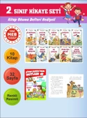 2.Sınıflar İçin Okumayı Sevdiren 10 lu Hikaye Seti 15 (Kitap Okuma Defteri Hediyeli) thumbnail 1