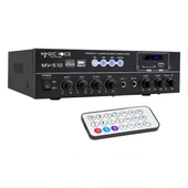Magicvoice Mv-510 50 Watt Usb-sd-bluetooth Girişli Hat Trafolu Ses Mixer thumbnail 1