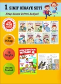 1.Sınıflar İçin Okumayı Sevdiren 10 lu Hikaye Seti 8 (Kitap Okuma Defteri Hediyeli) thumbnail 1