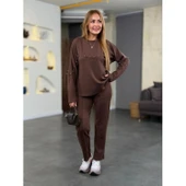 Lucky Life Lucky Life Kadın Inci Detay Modal Kumaş Ikili Takım thumbnail 1