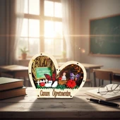 Kalp Saksı Teraryum - Öğretmenler Günü Hediyesi thumbnail 3