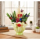 Vazo Midye Teraryum - Öğretmenler Günü Hediyesi thumbnail 3