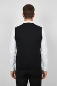 Erkek Düğmeli Yelek Cepli Çelik Örgü Klasik Kalıp BGL-ST04836 thumbnail 10
