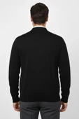 Erkek Polo Yaka Astarlı Triko Mont Fermuarlı BGL-ST04830 thumbnail 4