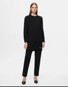 T25Y-6001 MISSDALIDA BASİC UZUN KOLLU TRİKO TUNİK thumbnail 1