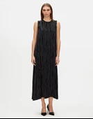 T25Y-4078 MISSDALIDA JAKARLI CUPRO KOLSUZ ELBİSE thumbnail 1