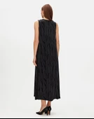 T25Y-4078 MISSDALIDA JAKARLI CUPRO KOLSUZ ELBİSE thumbnail 7