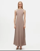 T25Y-4034 MISSDALIDA VEREV KESİM CUPRO ELBİSE thumbnail 4