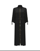 T25Y-8013 MISSDALIDA BELİ BÜZGÜLÜ CEPLİ CUPRO KAP thumbnail 2