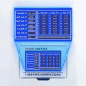 Powtify M6T24 24S Kanallı Yüksek Hassasiyetli Lityum Batarya Gerçek Zamanlı Voltaj Analizörü thumbnail 2