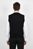 Erkek Düğmeli Yelek Cepli Çelik Örgü Klasik Kalıp BGL-ST04836 thumbnail 8