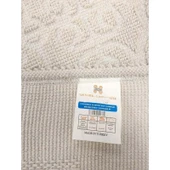 Pamuklu Bukle Lüks Kilim (80x125)-Spiral Krem thumbnail 3