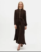 T25Y-8006 MISSDALIDA CEBİ KAPİTONELİ UZUN CUPRO KAP thumbnail 5