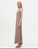 T25Y-4034 MISSDALIDA VEREV KESİM CUPRO ELBİSE thumbnail 6