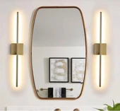 PİLLİ Duvar Aydınlatması, 70cm çubuk aplik Duvar Aplik İç Mekan  3000k  1  Adet ESKİTME GOLD thumbnail 4