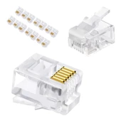 PowerMaster Telefon Soketi 6P/6C (100'lü Paket) thumbnail 3