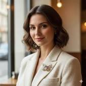 Öğretmenlere Özel Zarafet Kelebeği Broşu thumbnail 1