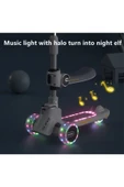 Autoline Ayarlanabilir 3 Tekerlekli Işıklı Müzikli Scooter ( Videolu Ilan ) thumbnail 5