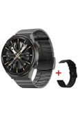 Teknojet Teknoloji İçin En İyi Adres DT3 Mate 45mm Akıllı Saat NFC GPS SIRI Çift Kordonlu thumbnail 1