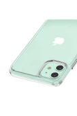 Teknojet Teknoloji İçin En İyi Adres iPhone 11 Uyumlu  Antişok Şeffaf Silikon Kılıf thumbnail 2