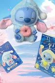 Pofika Stitch Koala Labubu + Crying Again Cry Baby Labubu +Kalp Charm Hediyeli 3'lü Set thumbnail 4