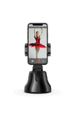 Apai Genie Robot Cameraman 360 Otomatik Dönerli Akıllı Selfie Tutucu Araç Tutucu - Siyah thumbnail 2