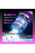 ST Harvox 16.000Pa Ultra Güçlü 9 Başlık Yıkanabilir Filtre 6.000mAh Batarya Şarjlı Araç Süpürge thumbnail 5