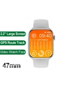 Teknojet Teknoloji İçin En İyi Adres W59 Watch 9 Note Pro Akıllı saat 47 mm 2.2 INC Android IOS uyumlu thumbnail 3
