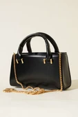 Zincir Askılı Mıknatıslı Çanta Siyah thumbnail 1