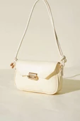 Mıknatıs Kapaklı Çift Saplı Çanta Krem thumbnail 1