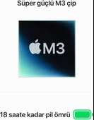 MacBook Air M3 16 GB 256 GB SSD 13.6" MC8H4TU/A Gümüş Outlet (Açıklamayı Okuyunuz) thumbnail 4