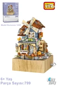 LOZ Müzik Kutulu Ev -LZ1239 (799 Parça) Oyuncak Yapım Seti thumbnail 1