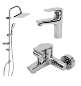 Creavit SH630 Liva 3'lü Duş Seti Takımı thumbnail 1