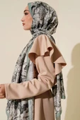Elora Serisi Desenli Şal Mint thumbnail 3