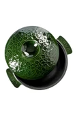 YUVARLAK TENCERE ÇAP Ø 26 MAJOLICA YEŞİL thumbnail 6