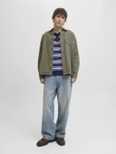 JACK JONES Erkek Tek Cepli Uzun Kollu Gömlek 12279575 thumbnail 4