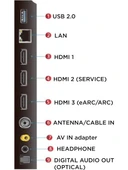 TCL 55V6B 4K Ultra HD 55" 140 Ekran Uydu Alıcılı Google Smart LED TV thumbnail 8