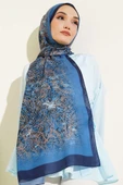 Lacivert Serisi Desenli Şal Asorti 3 thumbnail 1
