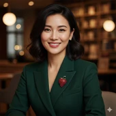 Öğretmenime Sevgi Dolu Çilek Broş (24 Kasım) thumbnail 1