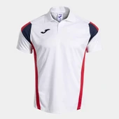 Joma Montreal Erkek Kırmızı Beyaz Polo Yaka Spor Tişört 104302.206 thumbnail 4