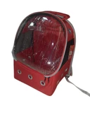 La Vista Dalton FİX Kedi, Küçük Köpek Taşıma Çantası Kırmızı 30-25-45cm thumbnail 1