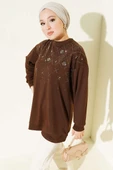 Baklava Taşlı Loyşa Tunik Kahve thumbnail 2